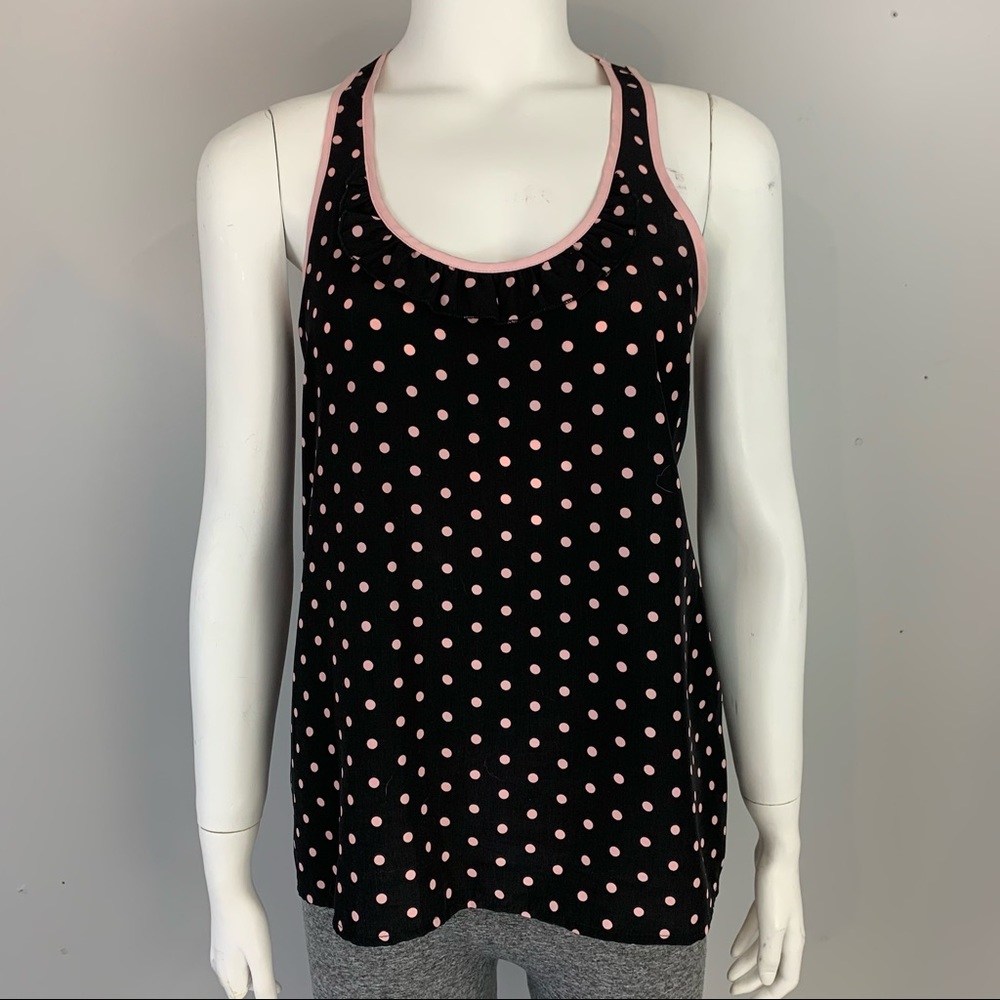Candie’s Tank Top Racerback Polka Dot